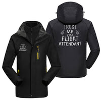 Thumbnail for Trust Me I'm a Flight Attendant Designed Thick Skiing Jackets