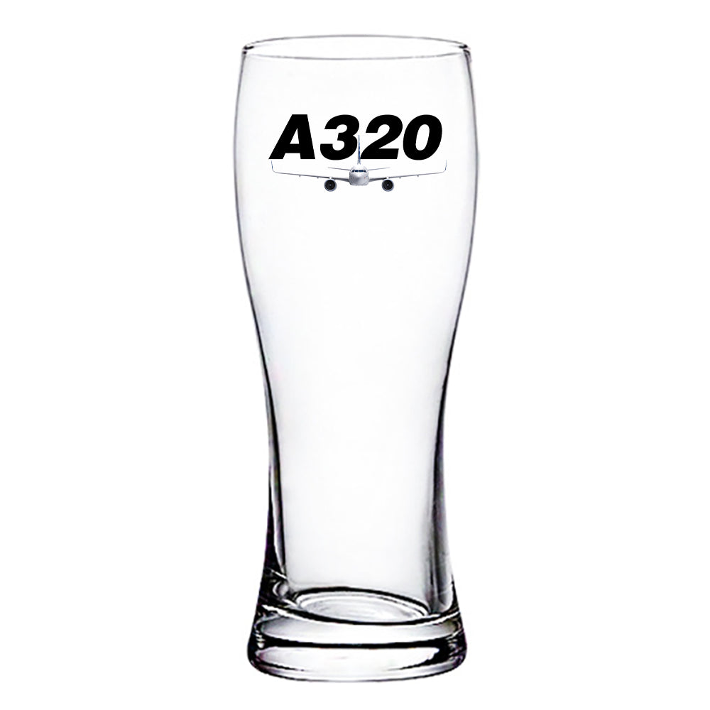 Super Airbus A320 Designed Pilsner Beer Glasses
