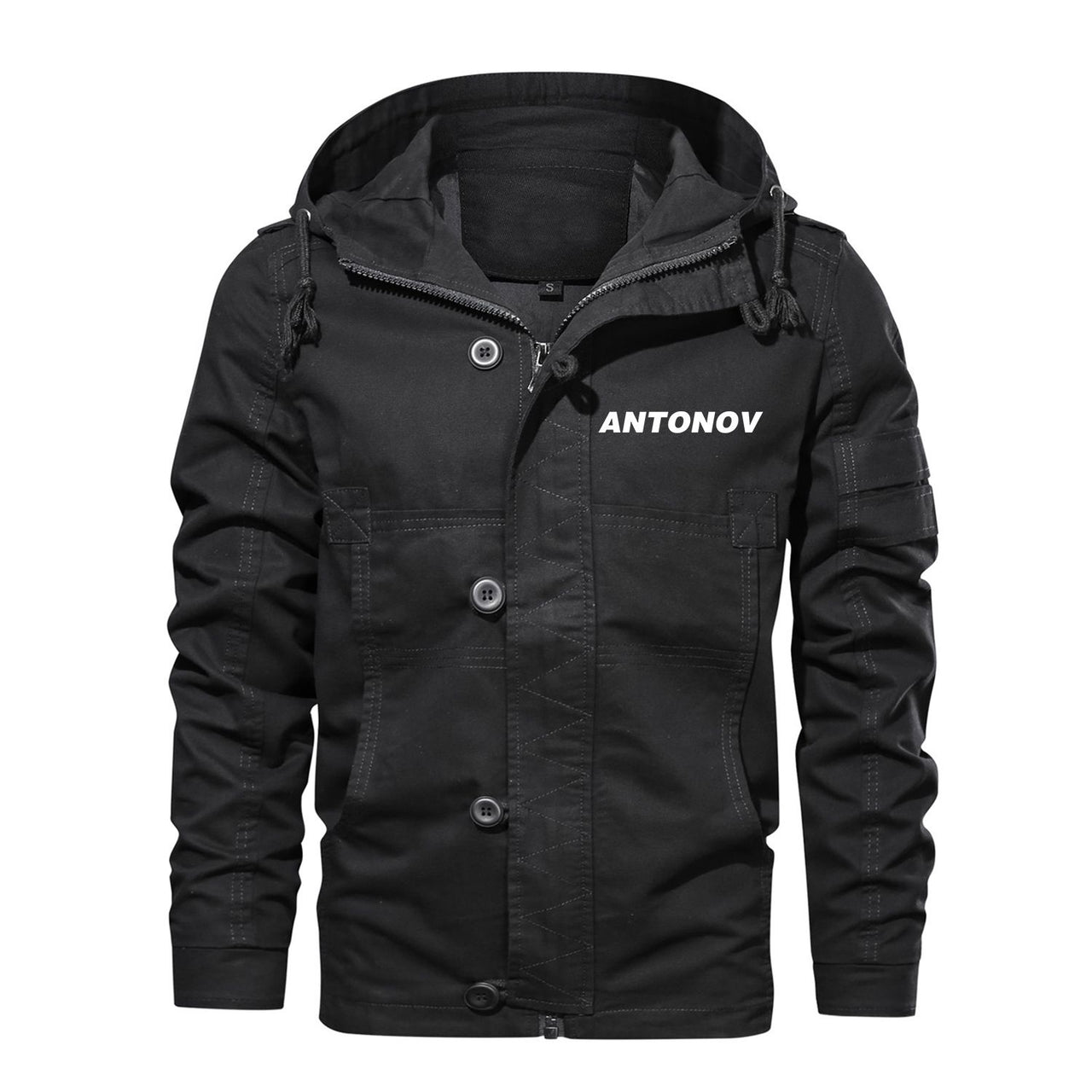 Antonov & Text Designed Cotton Jackets