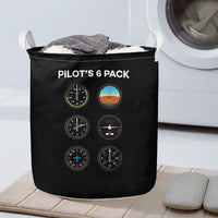 Thumbnail for Pilot's 6 Pack Designed Laundry Baskets