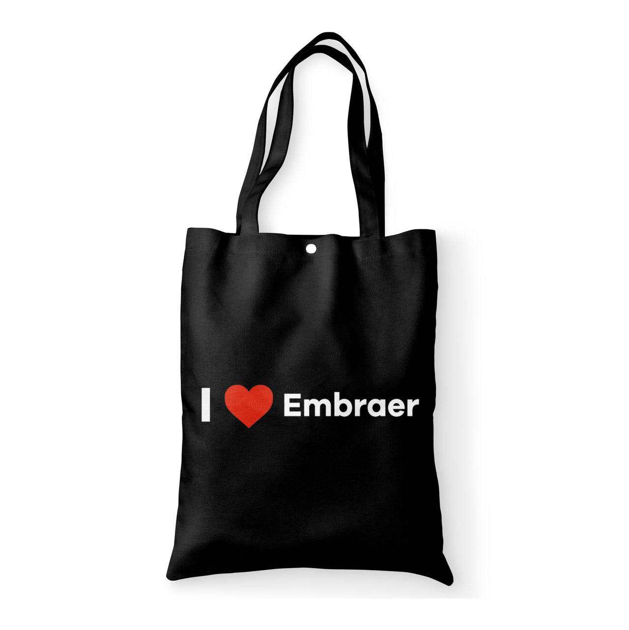 I Love Embraer Designed Tote Bags