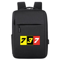 Thumbnail for Flat Colourful 737 Designed Super Travel Bags
