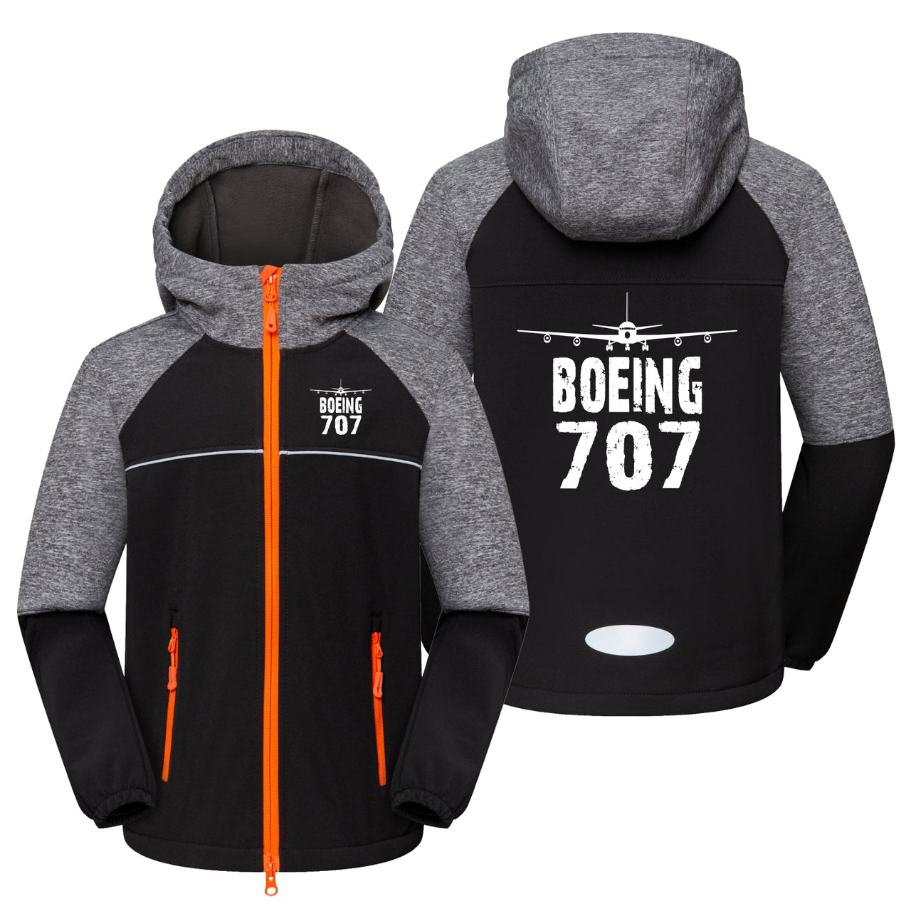 Boeing 707 & Plane Designed Children Polar Style Jackets