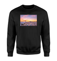 Thumbnail for Airport Photo During Sunset Designed Sweatshirts