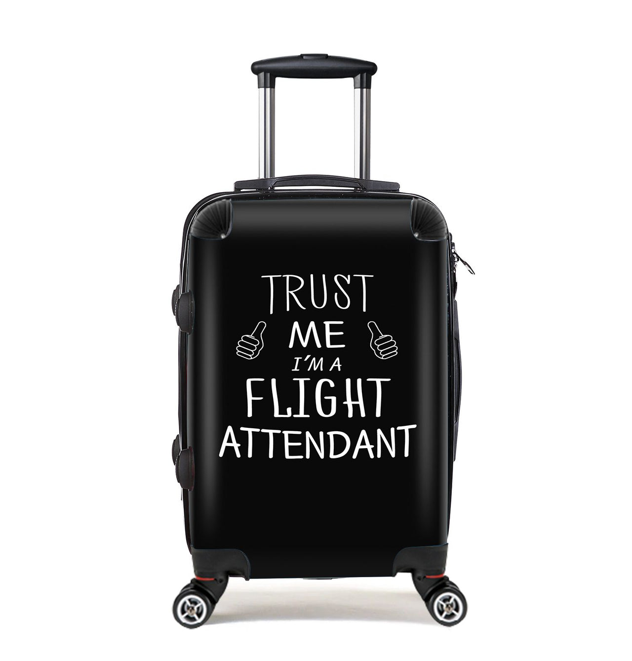 Trust Me I'm a Flight Attendant Designed Cabin Size Luggages
