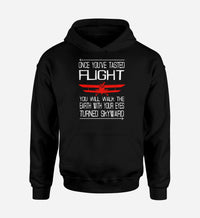 Thumbnail for Once You've Tasted Flight Designed Hoodies