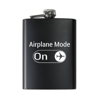 Thumbnail for Airplane Mode On Designed Stainless Steel Hip Flasks