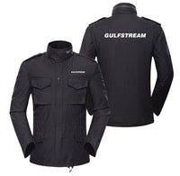 Thumbnail for Gulfstream & Text Designed Military Coats