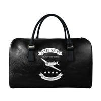 Thumbnail for The Sky is not the limit, It's my playground Designed Leather Travel Bag