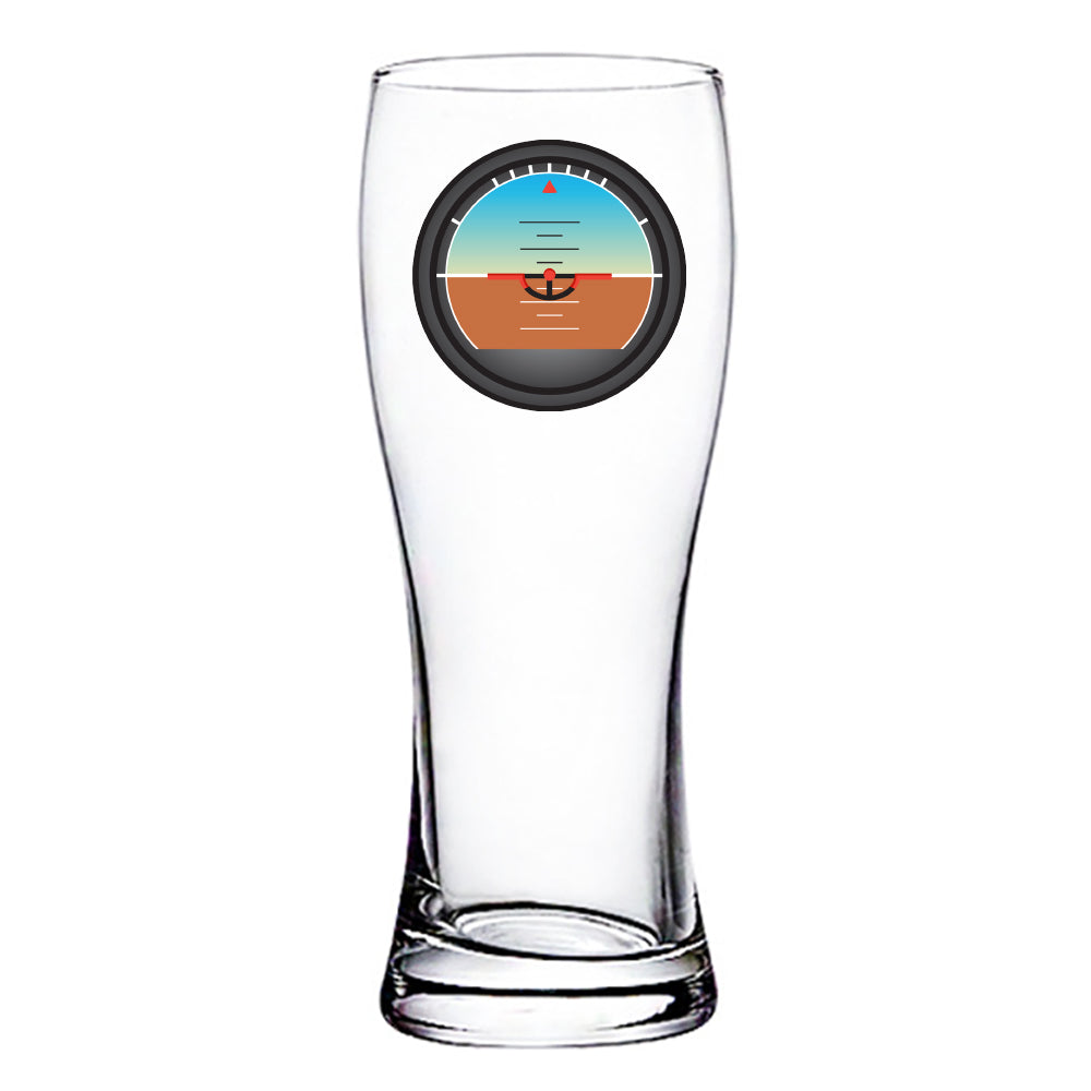 Gyro Horizon Designed Pilsner Beer Glasses