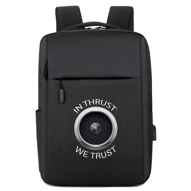 In Thrust We Trust Designed Super Travel Bags