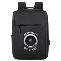 Thumbnail for In Thrust We Trust Designed Super Travel Bags