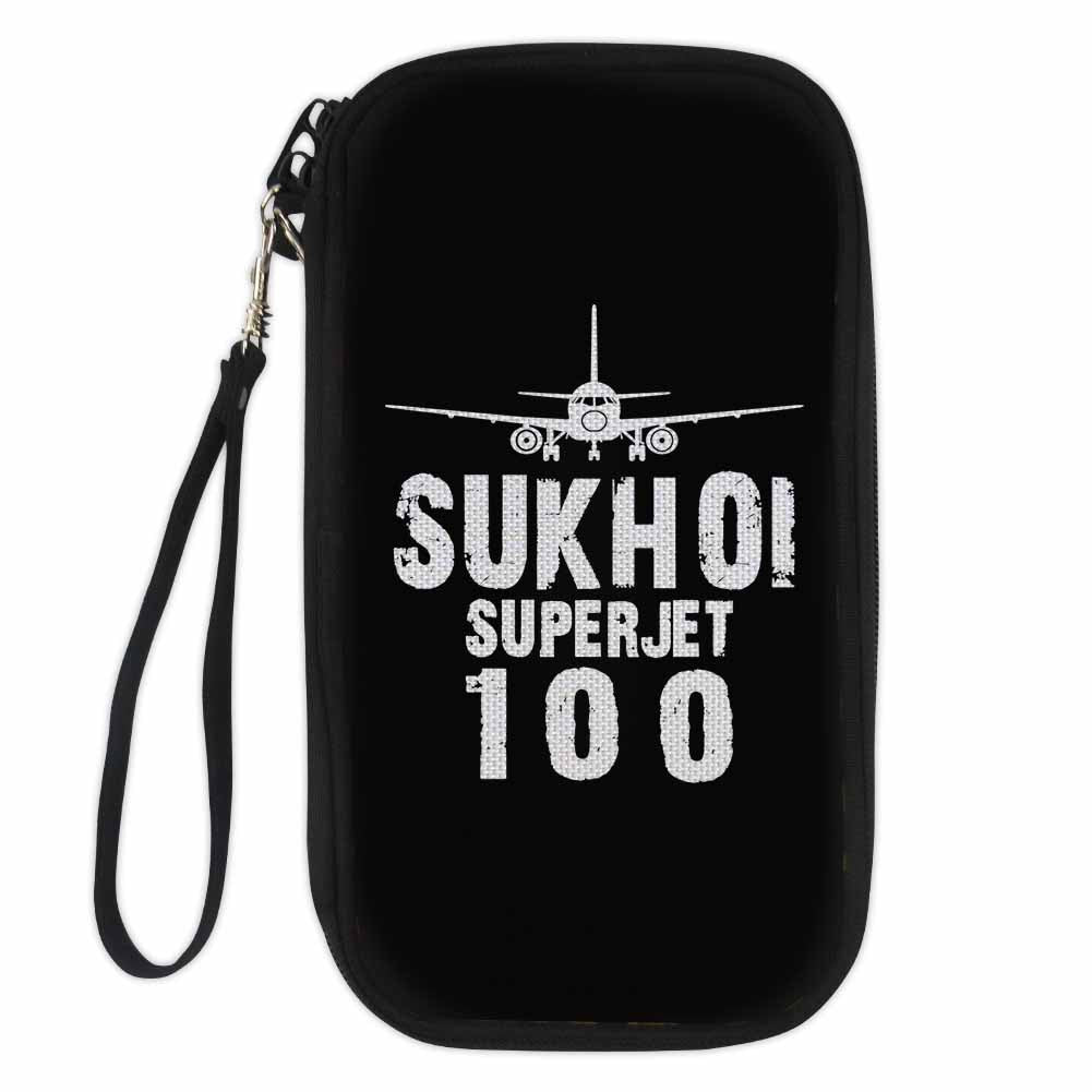 Sukhoi Superjet 100 & Plane Designed Travel Cases & Wallets