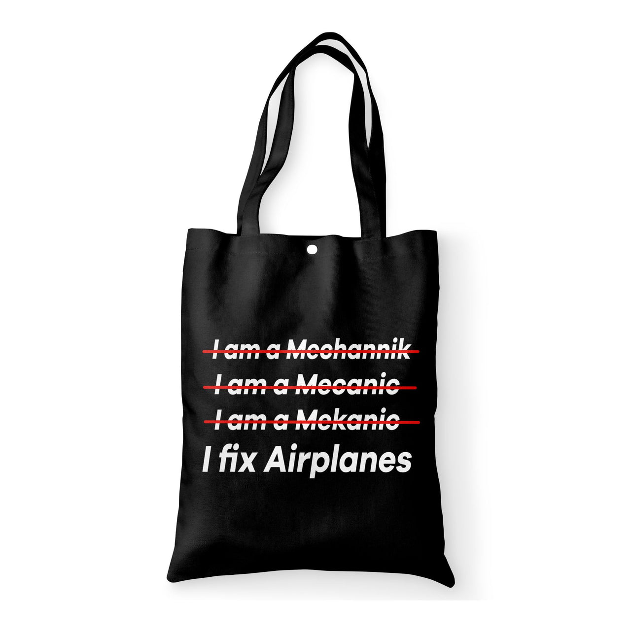 I Fix Airplanes Designed Tote Bags