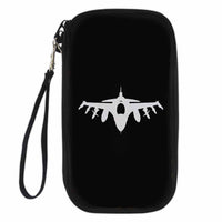 Thumbnail for Fighter Jet 16 Silhouette Designed Travel Cases & Wallets