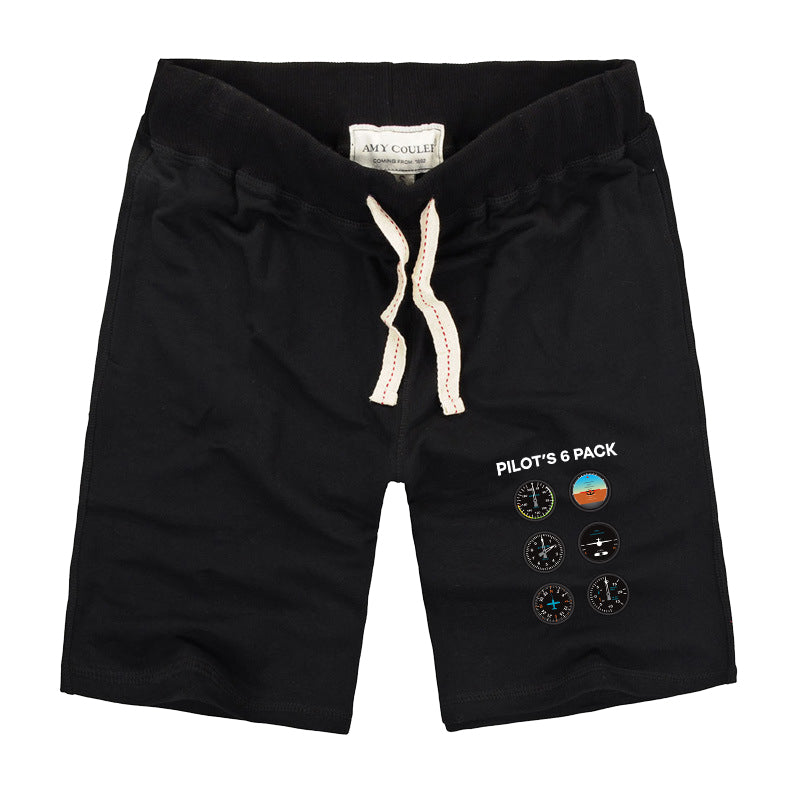 Pilot's 6 Pack Designed Cotton Shorts