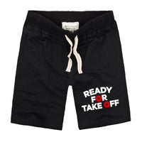 Thumbnail for Ready For Takeoff Designed Cotton Shorts