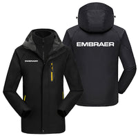 Thumbnail for Embraer & Text Designed Thick Skiing Jackets
