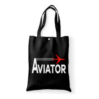 Thumbnail for Aviator Designed Tote Bags
