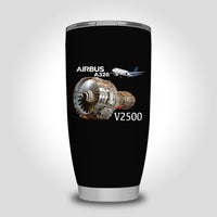 Thumbnail for Airbus A320 & V2500 Engine Designed Tumbler Travel Mugs