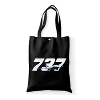 Thumbnail for Super Boeing 737 Designed Tote Bags