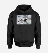 Thumbnail for US Air Force Show Fighter Jet 16 Designed Hoodies