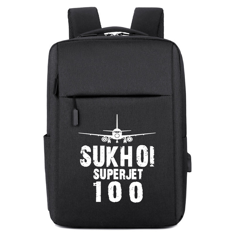Sukhoi Superjet 100 & Plane Designed Super Travel Bags