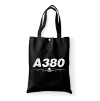 Thumbnail for Super Airbus A380 Designed Tote Bags