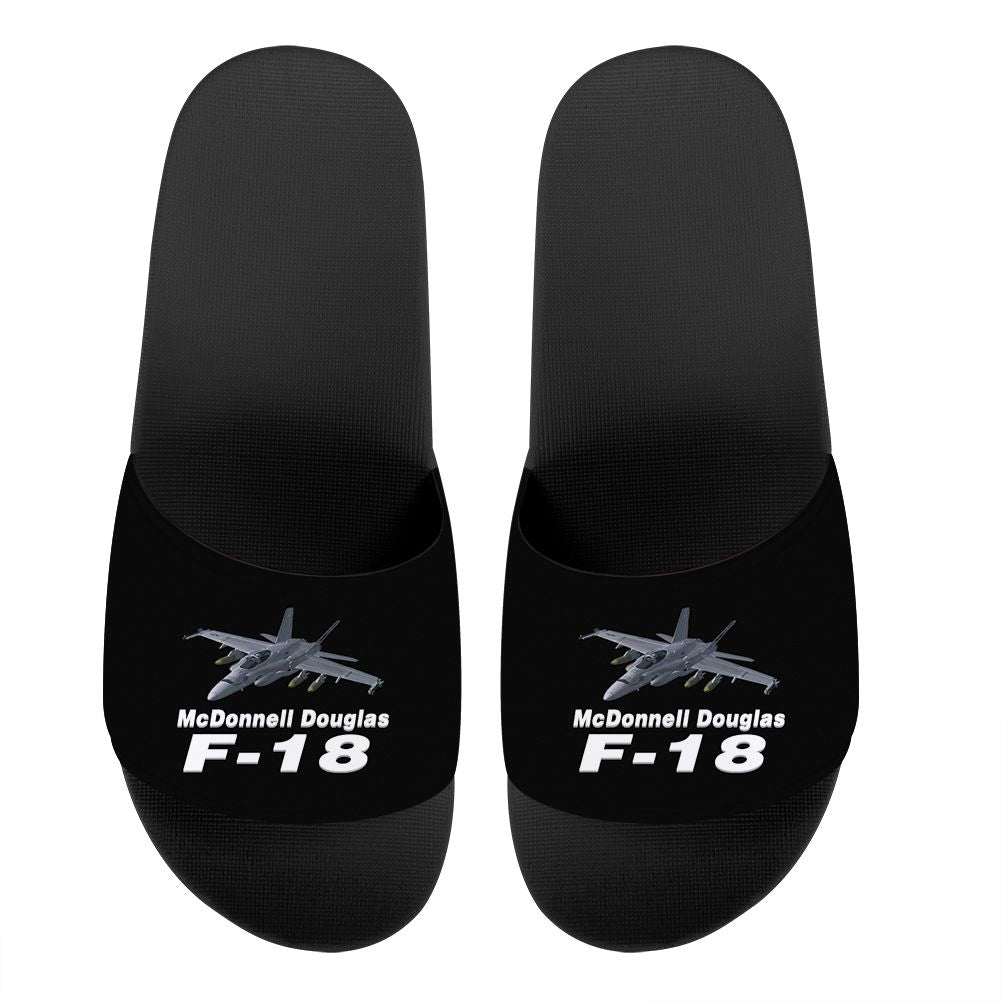 The McDonnell Douglas F18 Designed Sport Slippers