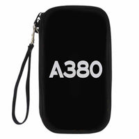 Thumbnail for A380 Flat Text Designed Travel Cases & Wallets