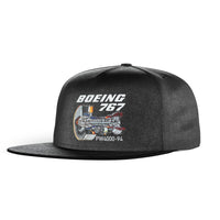 Thumbnail for Boeing 767 Engine (PW4000-94) Designed Snapback Caps & Hats