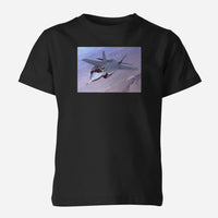 Thumbnail for Fighter Jet 35 Captured in the Air Designed Children T-Shirts