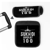 Thumbnail for Sukhoi Superjet 100 & Plane Designed Neoprene Luggage Handle Covers