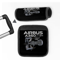 Thumbnail for Airbus A350 & Trent Wxb Engine Designed Neoprene Luggage Handle Covers