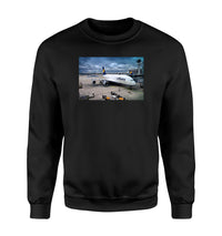 Thumbnail for Lufthansa's A380 At The Gate Designed Sweatshirts