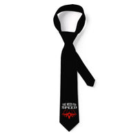 Thumbnail for The Need For Speed aviation design on premium silk blend tie.