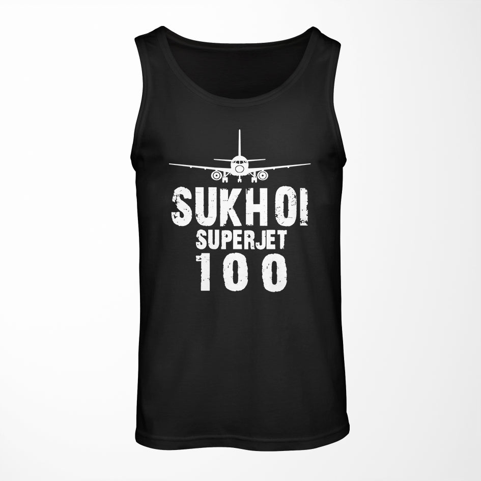 Sukhoi Superjet 100 & Plane Designed Tank Tops