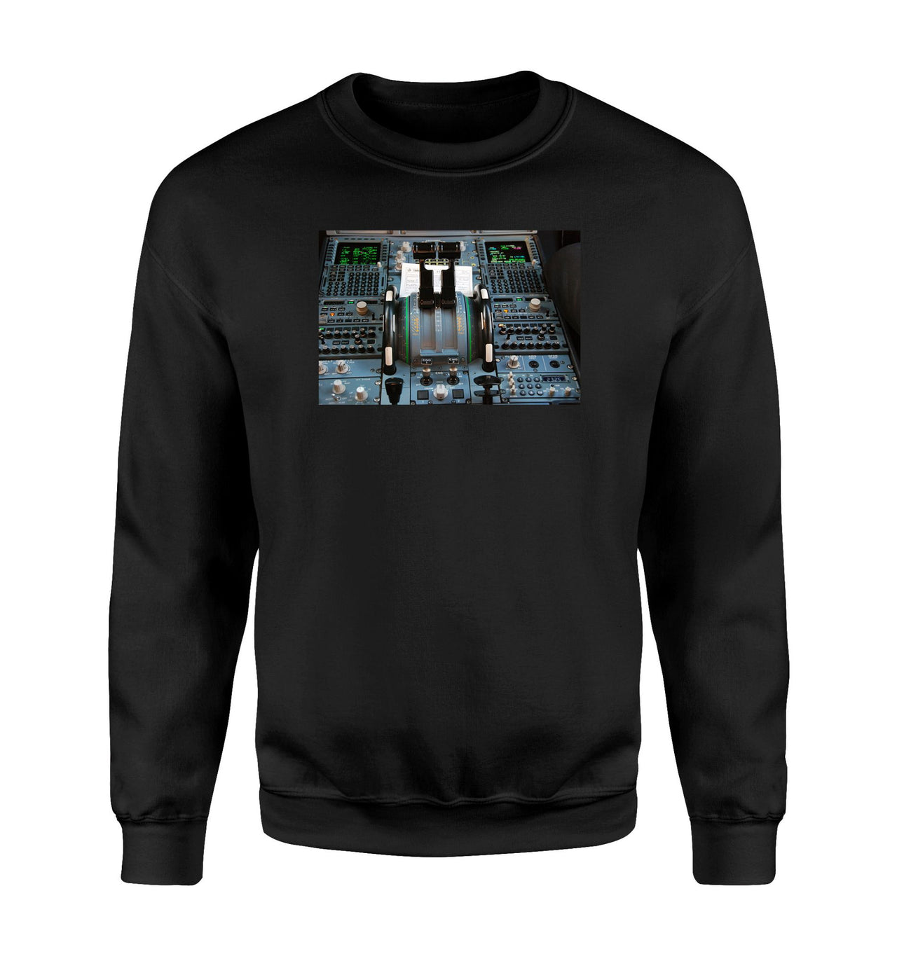 Airbus A320 Cockpit Designed Sweatshirts