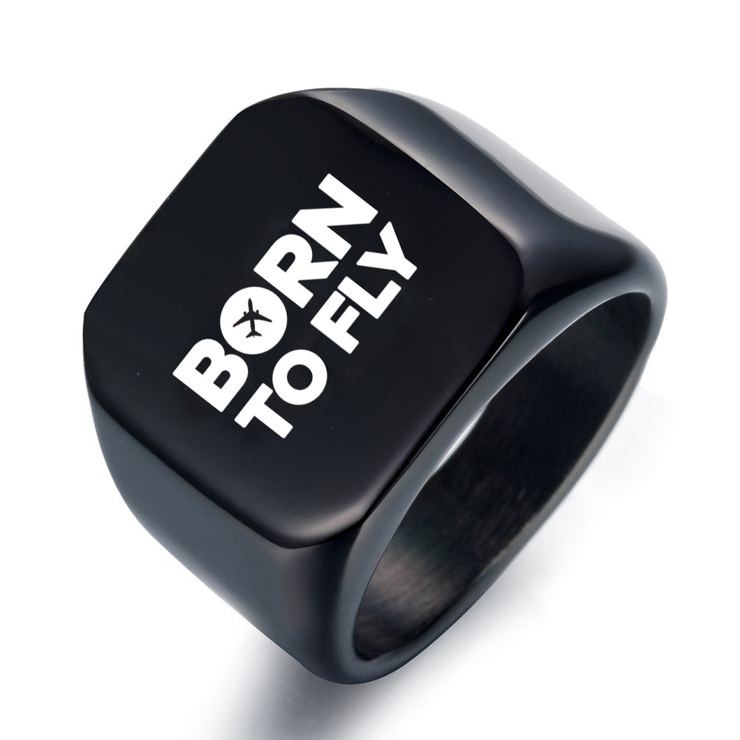 Born To Fly Special Designed Men Rings