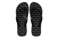 Thumbnail for I Love Embraer Designed Slippers (Flip Flops)