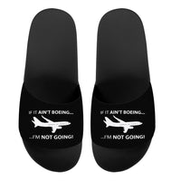 Thumbnail for If It Ain't Boeing I'm Not Going! Designed Sport Slippers