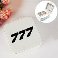 Thumbnail for 777 Flat Text Designed Leather Jewelry Boxes