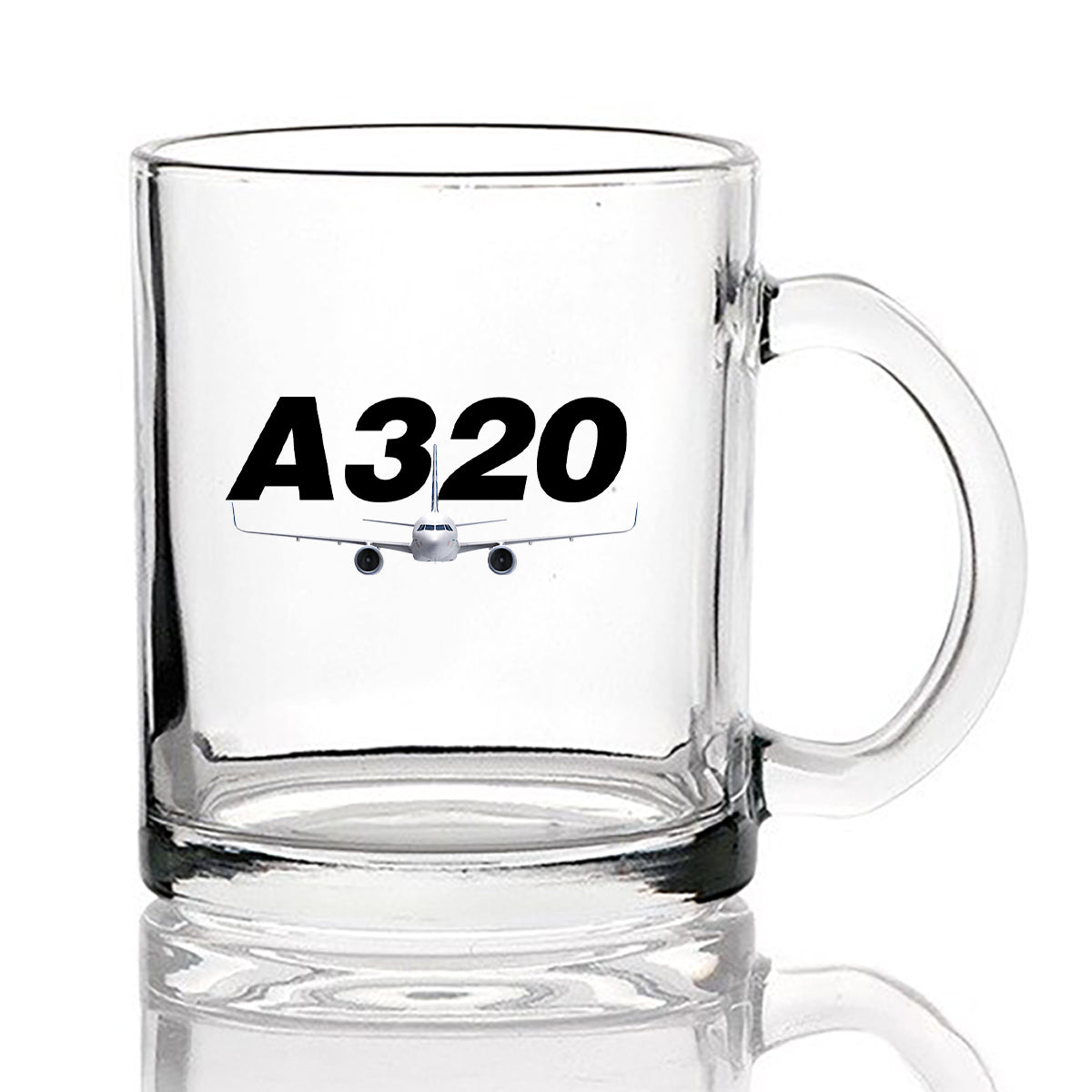 Super Airbus A320 Designed Coffee & Tea Glasses