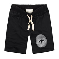 Thumbnail for Aviation Finger Print Designed Cotton Shorts