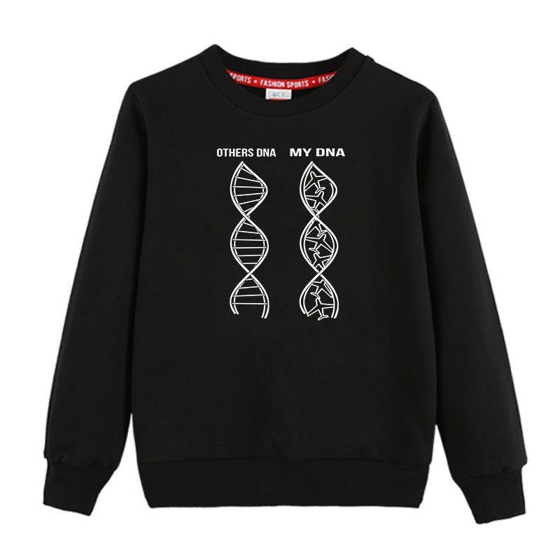 Aviation DNA Designed "CHILDREN" Sweatshirts