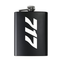 Thumbnail for Boeing 717 Text Designed Stainless Steel Hip Flasks