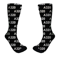 Thumbnail for A320 Flat Text Designed Socks