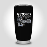 Thumbnail for Airbus A350 & Trent Wxb Engine Designed Tumbler Travel Mugs