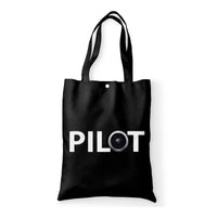 Thumbnail for Pilot & Jet Engine Designed Tote Bags