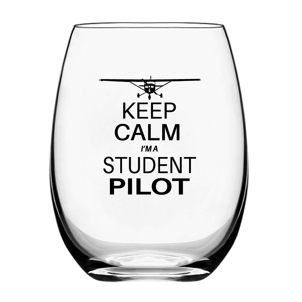 Student Pilot Designed Water & Drink Glasses